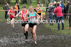 Senior girls, 2020 New Balance English Schools Champs., Sefton Park, Liverpool. Photo: David T. Hewitson/Sports for All Pics